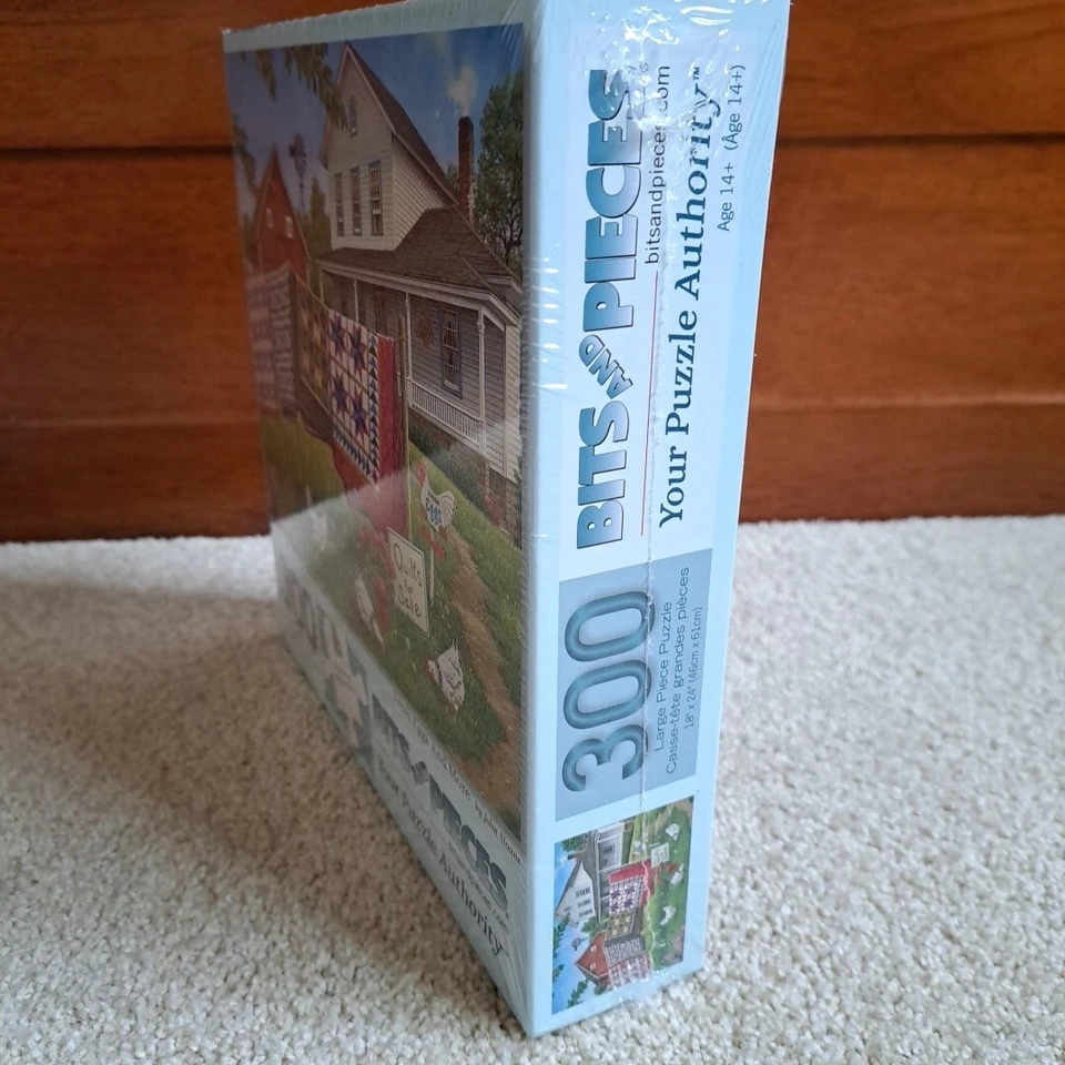 Rompecabezas de 300 piezas sellado huevos frescos y más granja rural nuevo con etiquetas Foto 3 de 4