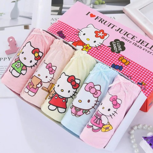 5PCS Kuromi Underwear Cotton Briefs Kawaii Cute Baby Shorts X'mas gift - Picture 14 of 33