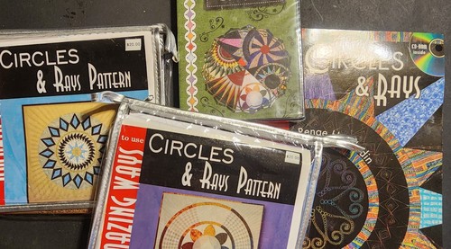 Renae Haddadin Circles & Rays (2) Paper Piecing Patterns- Dvds- Book- - Picture 13 of 14