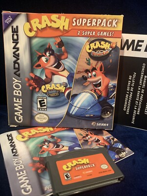 Crash Superpack (Nintendo Game Boy Advance, 2005) 20626724234| eBay