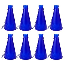 8 Pcs Cheerleading Plastic Megaphone Cheering Noise Maker Soccer