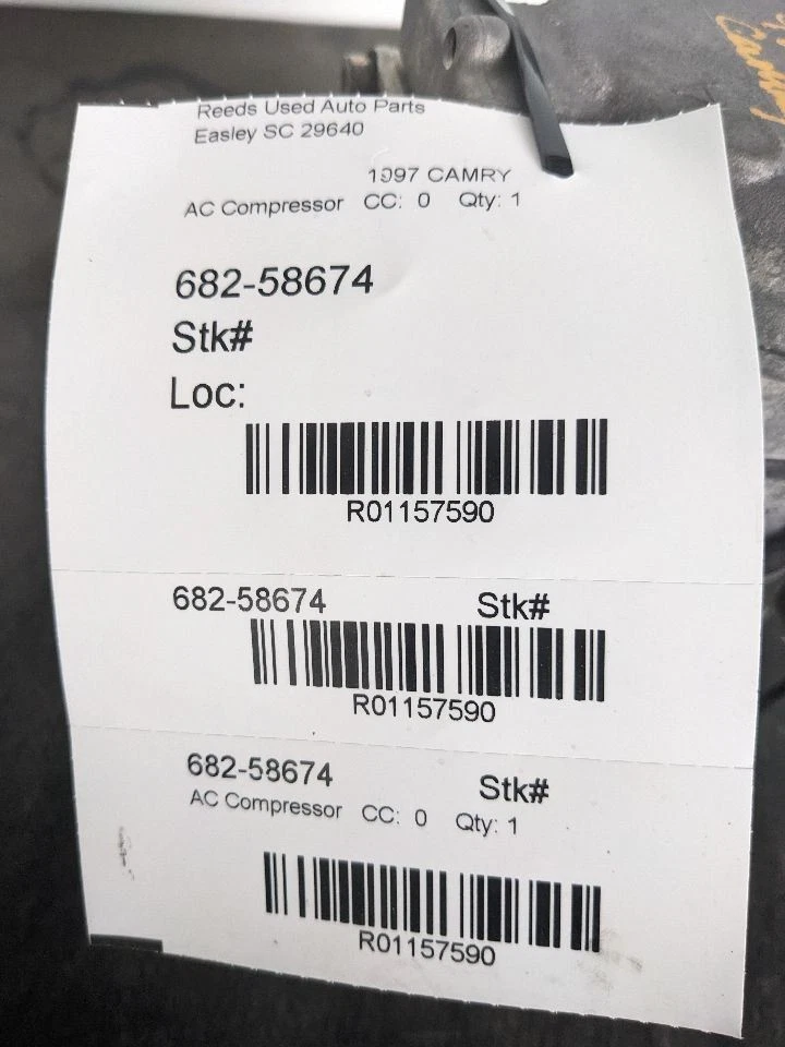 Compressor CA 4 cilindros compatível com 97-01 CAMRY 1157590 - Imagem 2 de 4