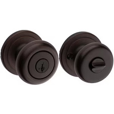 Lot of 4 Kwikset Juno Venetian Bronze Entry SmartKey Door Knob 740J 11P SMT