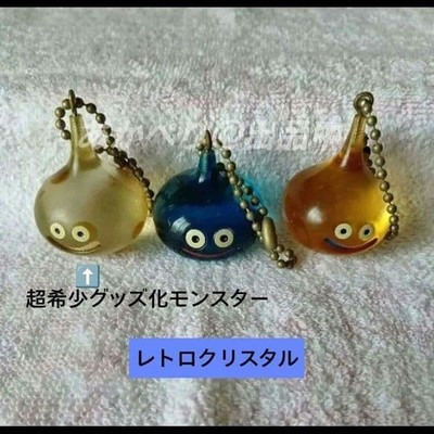 Dragon Quest Crystal Monsters Rare 3er Set Slime Figuren Vintage 20 Jahre alt