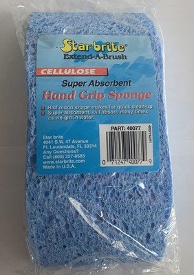Star brite Cellulose Hand Grip Sponge 40077