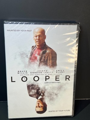  Looper  Joseph Gordon-Levitt Bruce Willis (DVD, 2012) Factory Sealed - NEW!