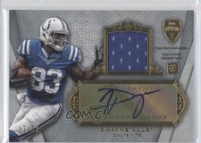 2012 Topps Supreme Auto Relics 37/51 Dwayne Allen #SAR-DA Auto 0b2