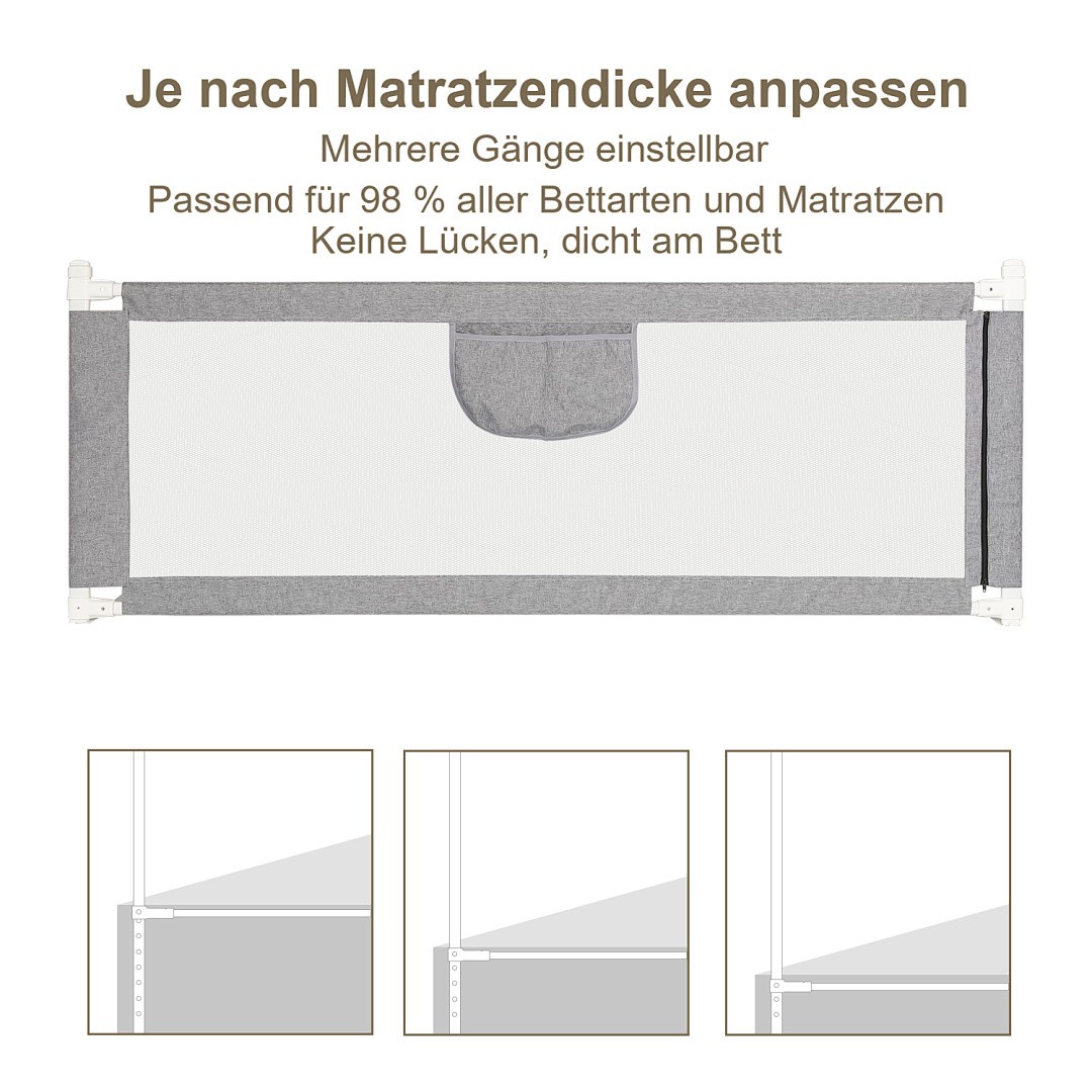 Rete letto 150/180/200 cm con protezione anticaduta foto 6