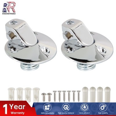 14pcs Coupe Only Sun Visor Support Brackets Kit W/Screws Bushing Tips F00444-KIT