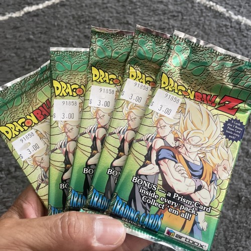 (5) Dragon Ball Z Series 4 Trading Cards - Sealed Booster Pack - ArtBox - Picture 10 of 10