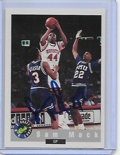 Basketball Card IP auto NBA SAM MACK 1992 Classic Houston Cougars rookie