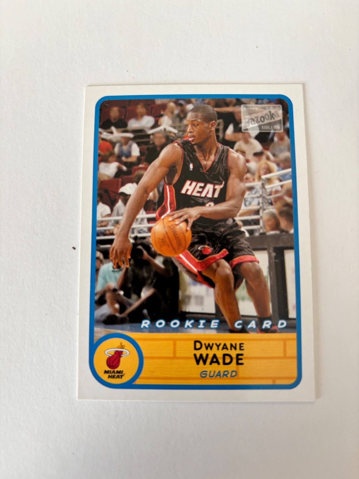 Dwyane Wade #252 Basketball Cards 2003 Bazooka trading card — raw and PSA graded price guide