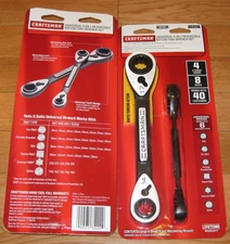 Craftsman 2pc 4-IN-1 Metric Universal Reversible Ratcheting Box End Wrench 35307