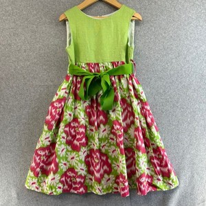 Robe Maggie Breen Taille 10 Fille - Blanc Floral Subtil - Manches Courtes - Neuf Avec étiquettes