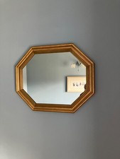 Gold mirror - 43cm width x 35cm height