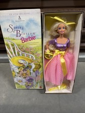 Spring Blossom Barbie Doll BLONDE First Avon Exclusive 1995 Mattel # 15201