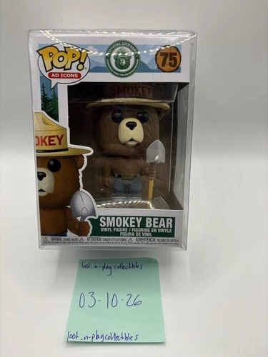 Funko Pop! Ad Icons Smokey Bear #75 Vinyl Figure