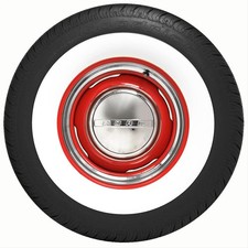 Pair 2 Coker Bfgoodrich Silvertown Radial Tires 28570-15 Radial 629710