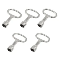 5pcs Triangle Spanner Cabinet Keys – Lock Tool for Drawer, Switch, Electric
