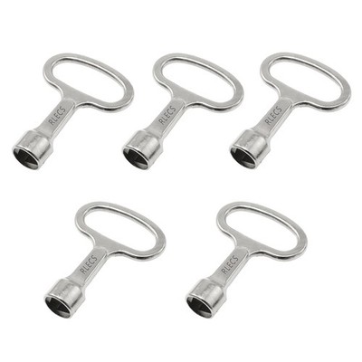 5pcs Triangle Spanner Cabinet Keys   Lock Tool for Drawer, Switch, Electric