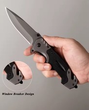 9" Spring Open Assisted Tactical Folding POCKET KNIFE EDC Blade Tactical Tool