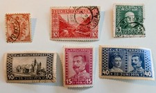 Bośnia 1879/1917-Austriacka Poczta Wojskowa drobno niestemplowane + używana grupa 6 szt. Sg146/415