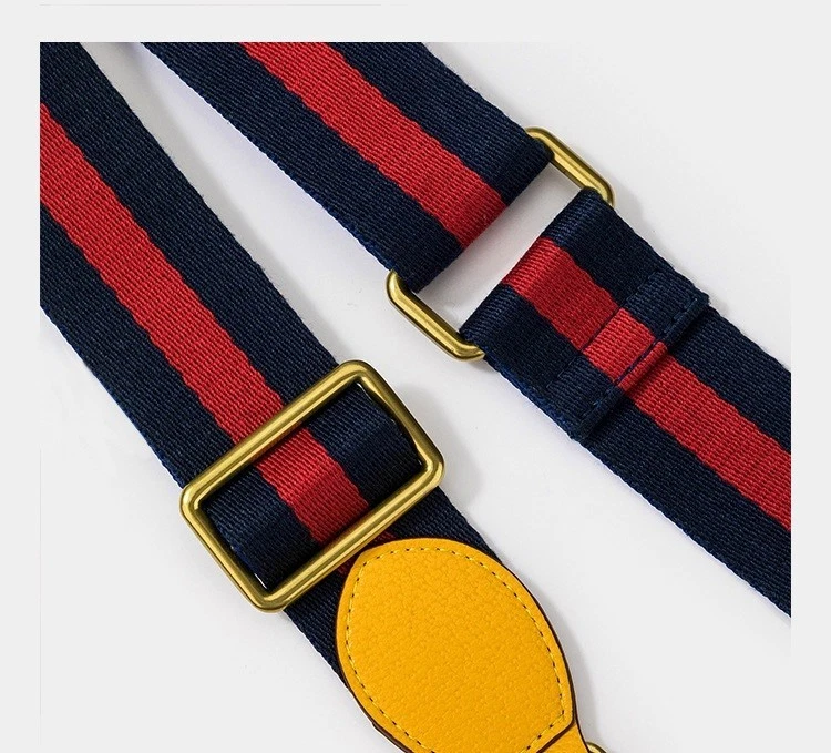 Correa de monedero sin marca para bolso serie Gucci rojo verde correa de repuesto Foto 4 de 4