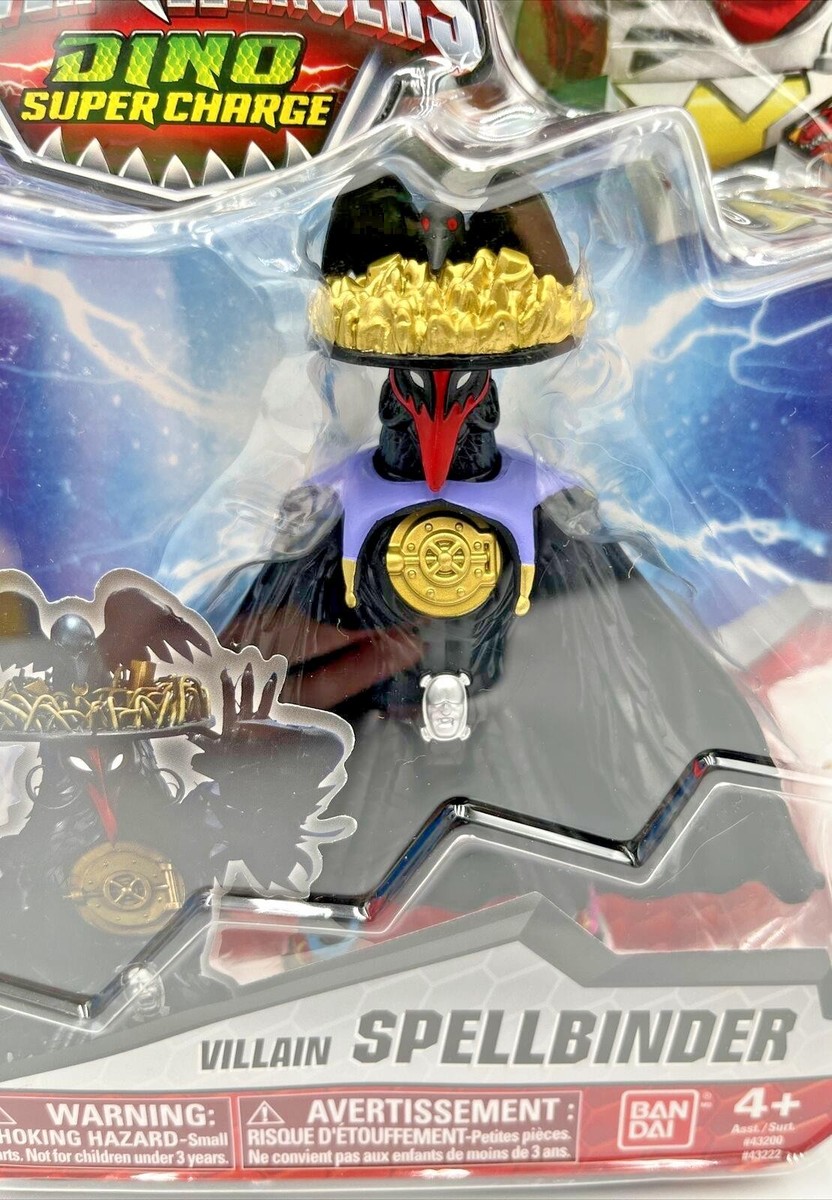 Power Rangers Dino Super Charge Villain Spellbinder Figure 43222