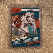 2024 Panini Prestige Pros Xtra Points Blue #PP-THL Tyreek Hill /249 Dolphins