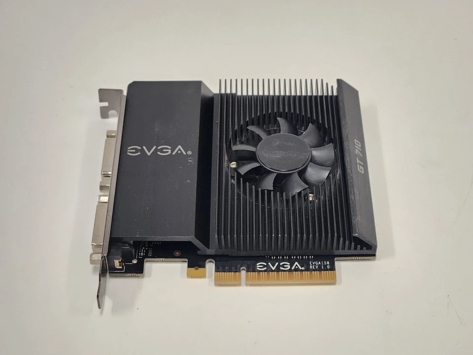 EVGA GT 710 01G-P3-2716-KR NVIDIA 1GB GDDR5 DVI Mini HDMI VIDEO CARD - Image 2 of 4