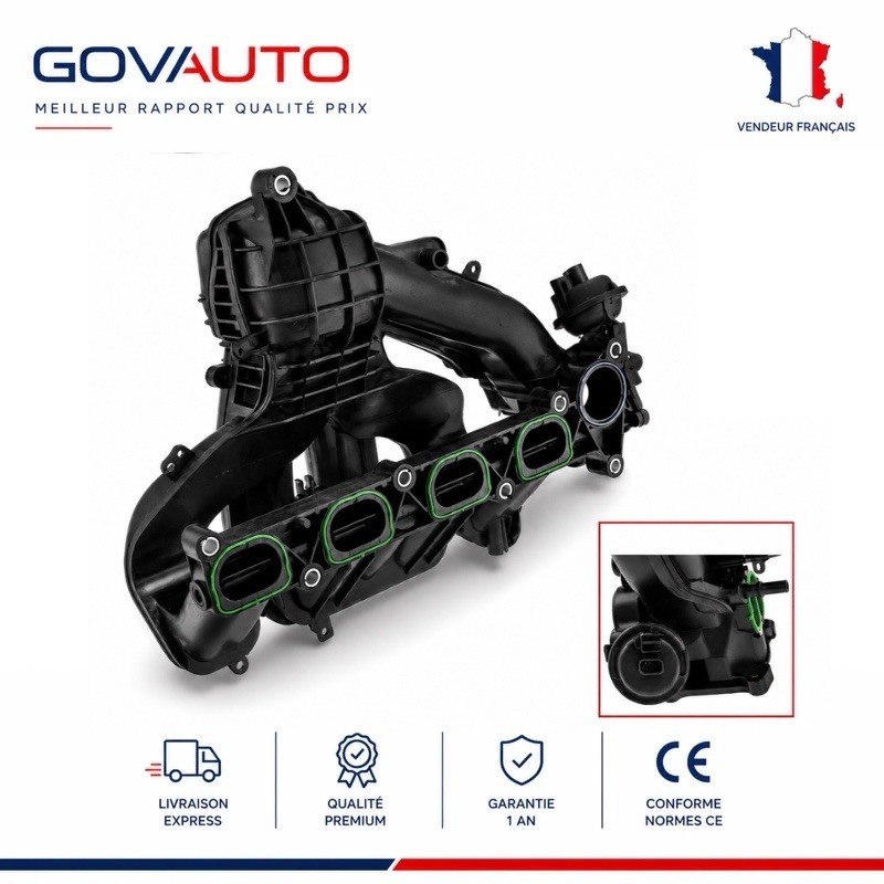 Collecteur admission anti fuite pour réparer le ralenti instable Mazda Ford