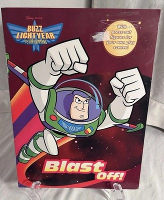 Vtg BUZZ LIGHTYEAR STAR COMMAND BLAST OFF A Punch And Play Disney Pixar NEW 2001