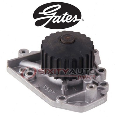 Gates Engine Water Pump for 1999-2000 Honda Civic 1.6L L4 - Coolant av