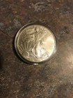 2009 AMERICAN SILVER EAGLE .999 SILVER  1oz. $1  BU IN CAPSULE