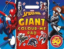 Marvel Spider-Man: Giant Colour-Me Pad, Marvel Entertainment International Ltd,