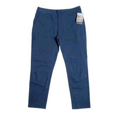 Swiss Alps Mens Paramount Performance Stretch Pants Navy Blue Size 38x31 NWT