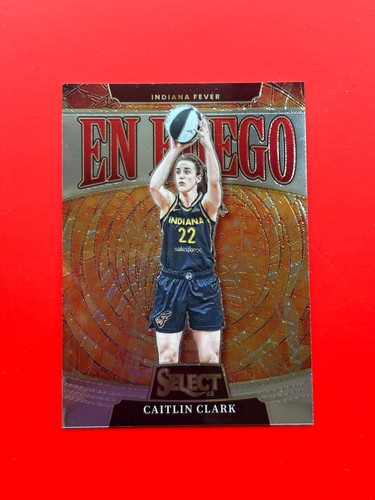 Caitlin Clark #6 2025 Panini Select WNBA En Fuego card
