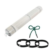 Plastic Rug Storage Bag Fits Rolled Rugs up to 6' x 9' , 3 Mil Heavy Large 1