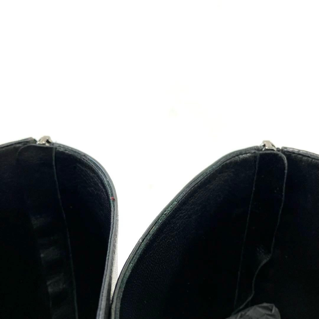 PRADA Long Boots Shoes EU 37.5 US 7.5 Leather Black Used Item Good From Japan thumbnail 3