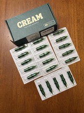 Cream Tattoo Supply Green Cartridges Japanese Steel Needles