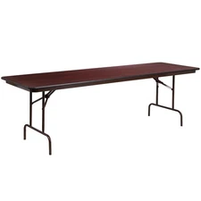 Flash Furniture Floyd Folding Table 96" x 30" Mahogany (YT3096HIGHWAL)