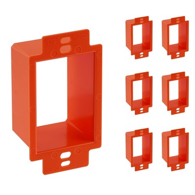 CLOUDY BAY Electrical Outlet Box Extenders,1 Gang 1 6 Pack, 1 