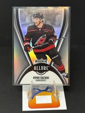 2025-26 Upper Deck Allure #143 Ryan Suzuki Black Rainbow Carolina Hurricanes