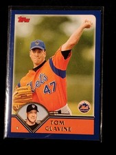 2003 Topps Baseball - #577 Tom Glavine - New York Mets NM-MT Condition 