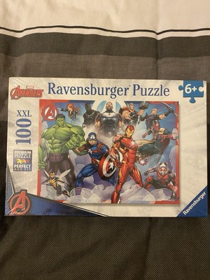Ravensburger Marvel Avengers Superhelden in Aktion 100 XXL Stück Puzzle
