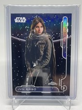 2024 Topps Chrome Star Wars Refractor Jyn Erso RA-9
