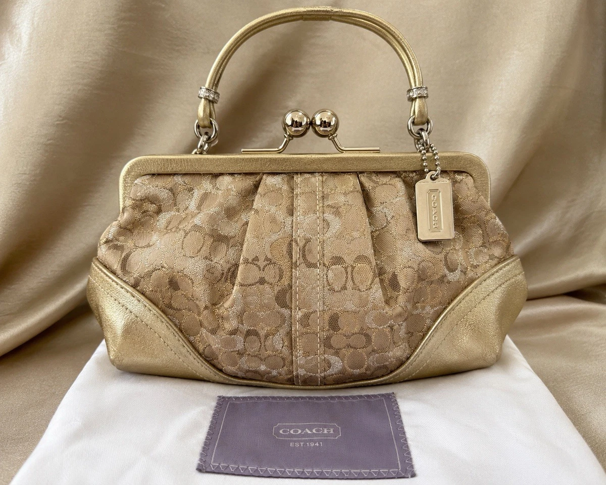 Coach Gold Bags & Handbags for Women for sale | eBay