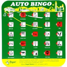 Travel Bingo Cards