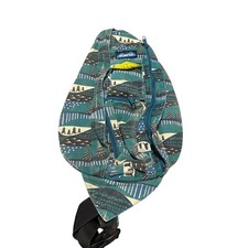 KAVU Original Rope Sling Bag Mountain Forest Print Crossbody Backpack