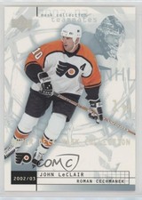 2002 Upper Deck Mask Collection Teammates John LeClair Roman Cechmanek #63 0m8e